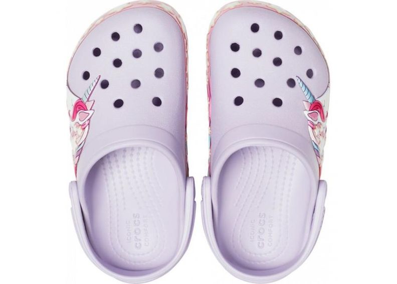 Laste plätud Crocs FunLab Unicorn Band Cg Jr suurendatud