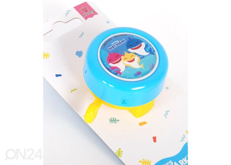 Laste rattakell Baby Shark suurendatud