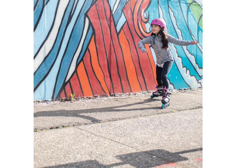 Laste reguleeritavad rulluisud K2 Marlee Splash suurendatud