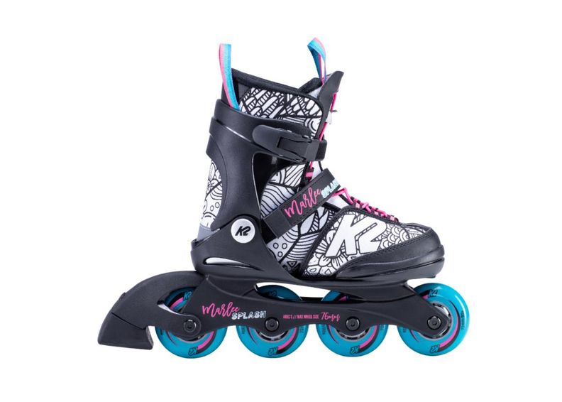 Laste reguleeritavad rulluisud K2 Marlee Splash suurendatud