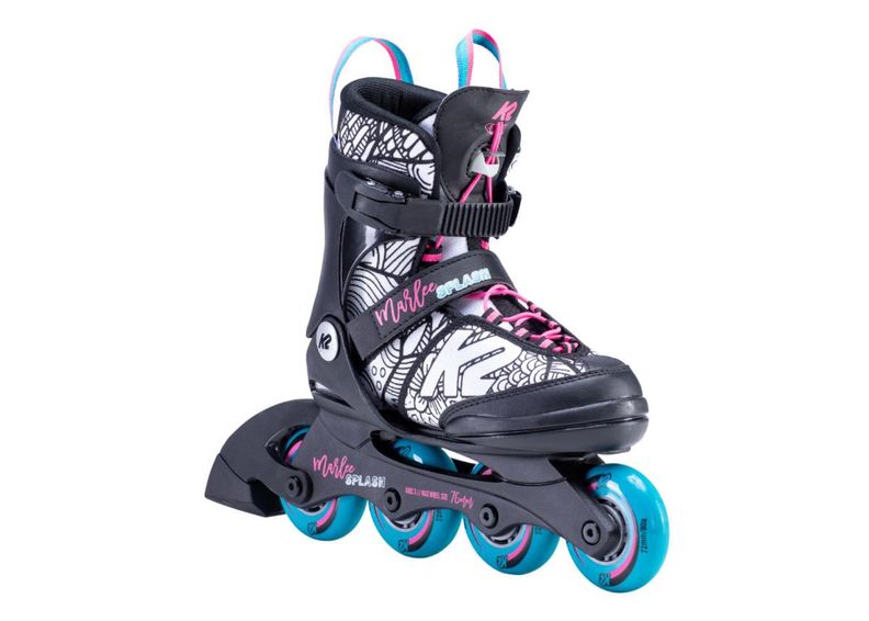 Laste reguleeritavad rulluisud K2 Marlee Splash suurendatud