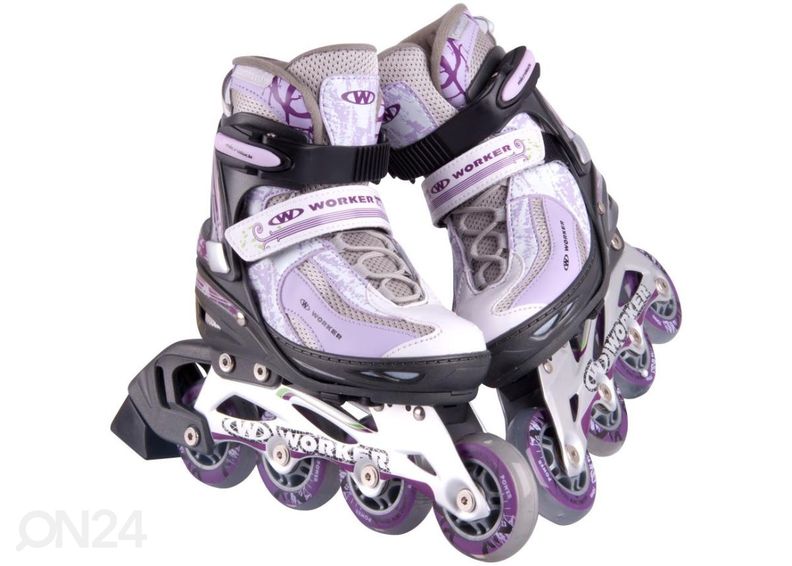 Laste rulluisud Perleta WORKER suurendatud