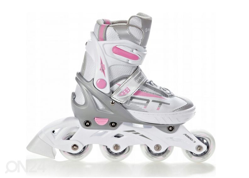 Laste rulluisud reguleeritava suurusega 3in1 Raven Profession suurendatud