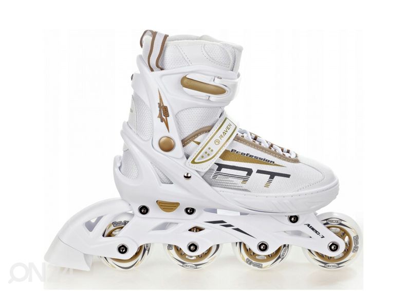 Laste rulluisud reguleeritava suurusega 3in1 Raven Profession suurendatud