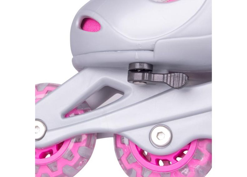 Laste rulluisud reguleeritavad Juny Girl WORKER suurus 34-37 suurendatud