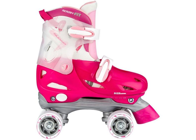 Laste rulluisud reguleeritavad kõva saabas Nijdam suurendatud