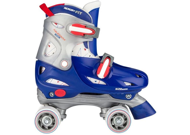 Laste rulluisud reguleeritavad kõva saabas Nijdam suurendatud