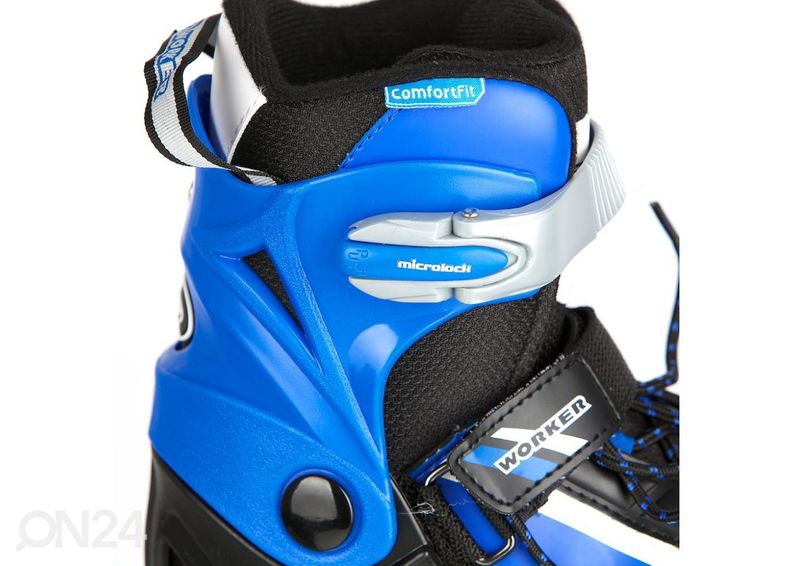 Laste rulluisud/uisud reguleeritavad 2in1 Lumine Worker suurendatud