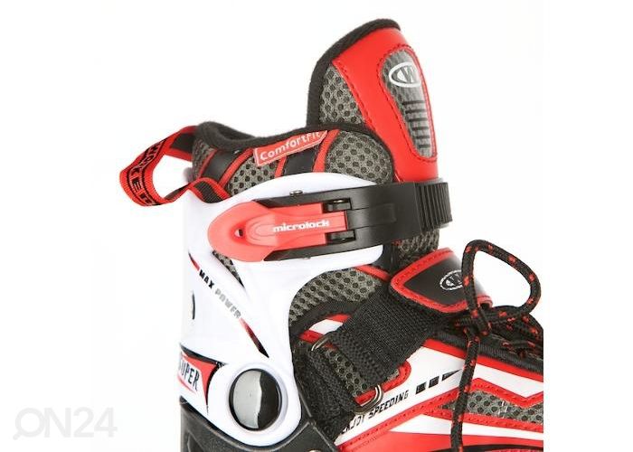 Laste rulluisud/uisud reguleeritavad 2in1 Marco Worker suurendatud