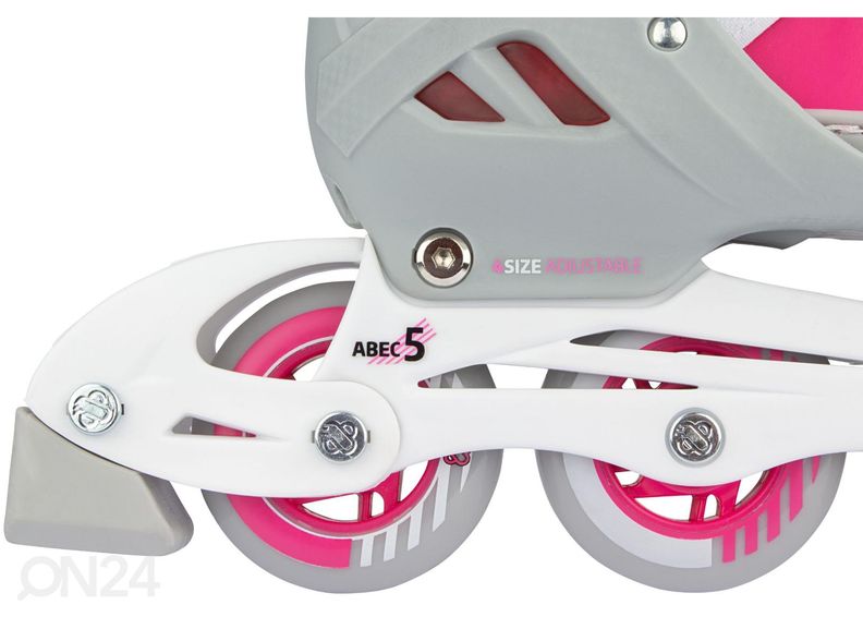 Laste rulluisud/uisud reguleeritavad Bold Berry Nijdam suurendatud