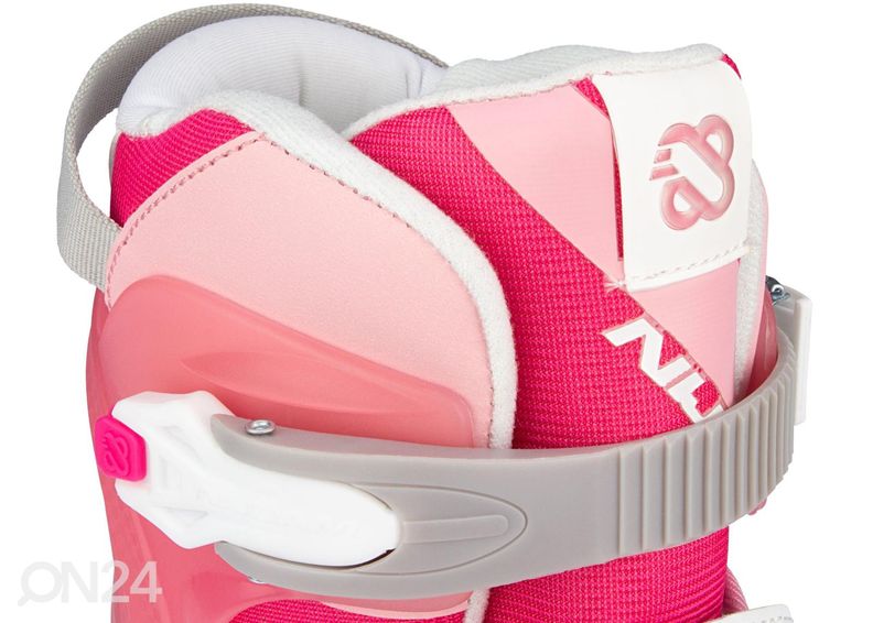 Laste rulluisud/uisud reguleeritavad Bold Berry Nijdam suurendatud