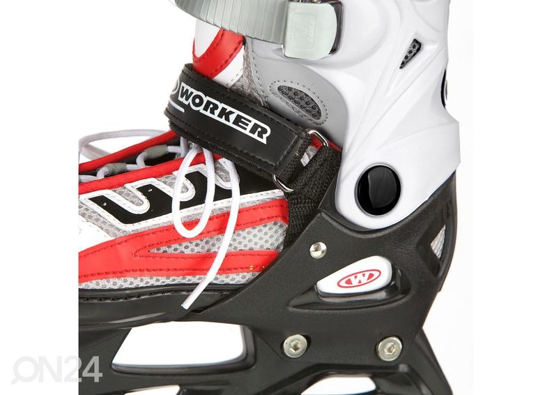 Laste rulluisud/uisud reguleeritavad Nolan 2in1 WORKER sinine suurendatud