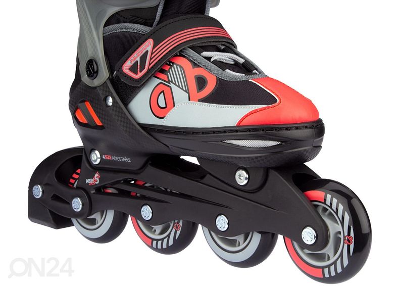 Laste rulluisud/uisud reguleeritavad Red Raider Nijdam suurendatud