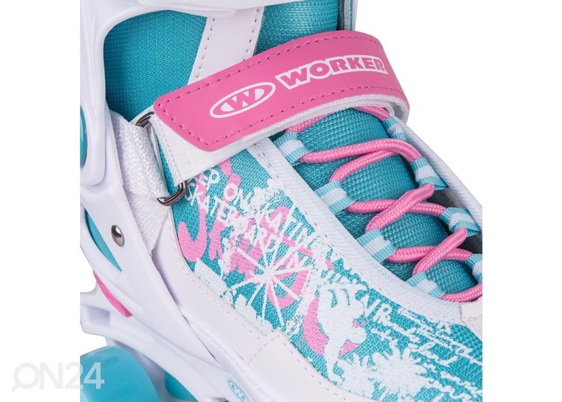 Laste rulluisud/uisud reguleeritavad WORKER Juando suurendatud