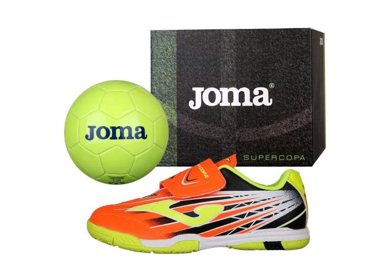 Laste saali jalgpallijalatsid Joma Super Copa JR IN SCJS.908.IN suurendatud