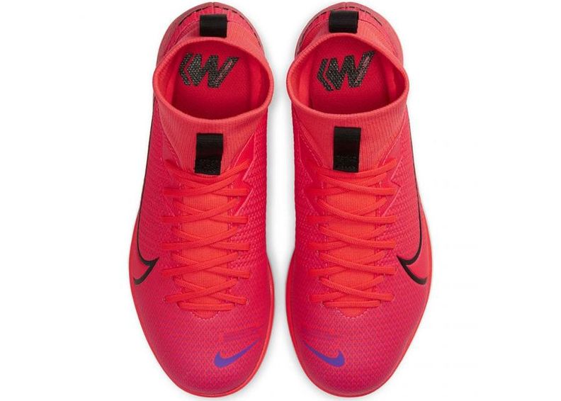 Laste saali jalgpallijalatsid Nike Mercurial Superfly 7 Academy IC JR AT8135-606 suurendatud