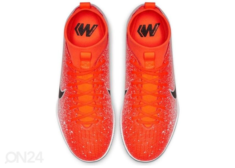 Laste saali jalgpallijalatsid Nike Mercurial SuperflyX 6 Academy IC JR AH7343-801 suurendatud