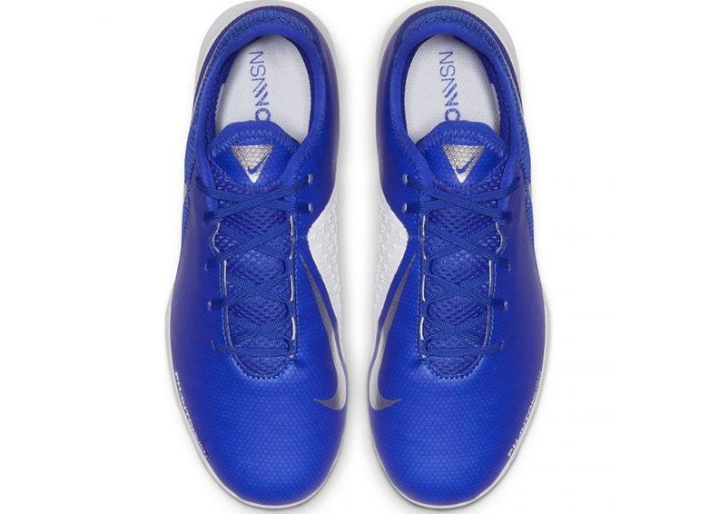 Laste saali jalgpallijalatsid Nike Phantom VSN Academy IC JR AR4345-410 suurendatud