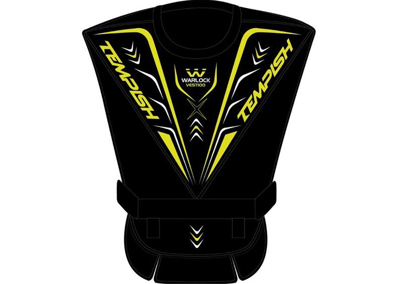 Laste saalihoki vest WARLOCK Jr. Tempish suurendatud