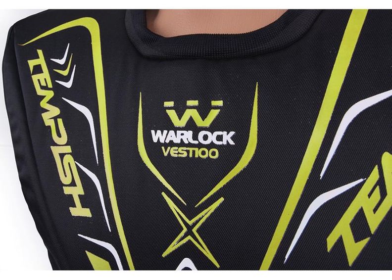 Laste saalihoki vest WARLOCK Jr. Tempish suurendatud