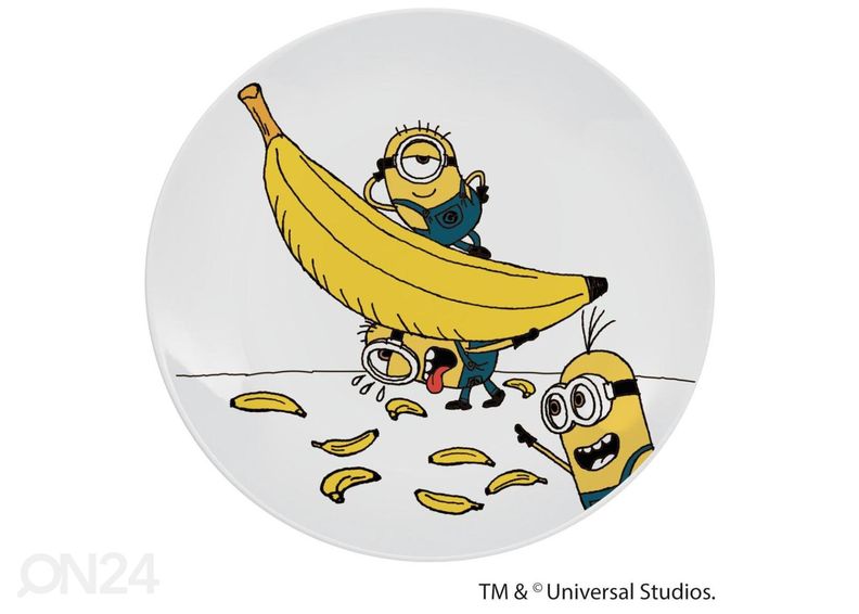 Laste sööginõude komplekt WMF Minions 6-osaline suurendatud