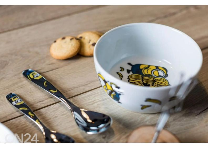 Laste sööginõude komplekt WMF Minions 6-osaline suurendatud