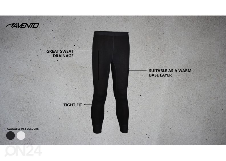 Laste soojapesu püksid 250g Avento suurendatud