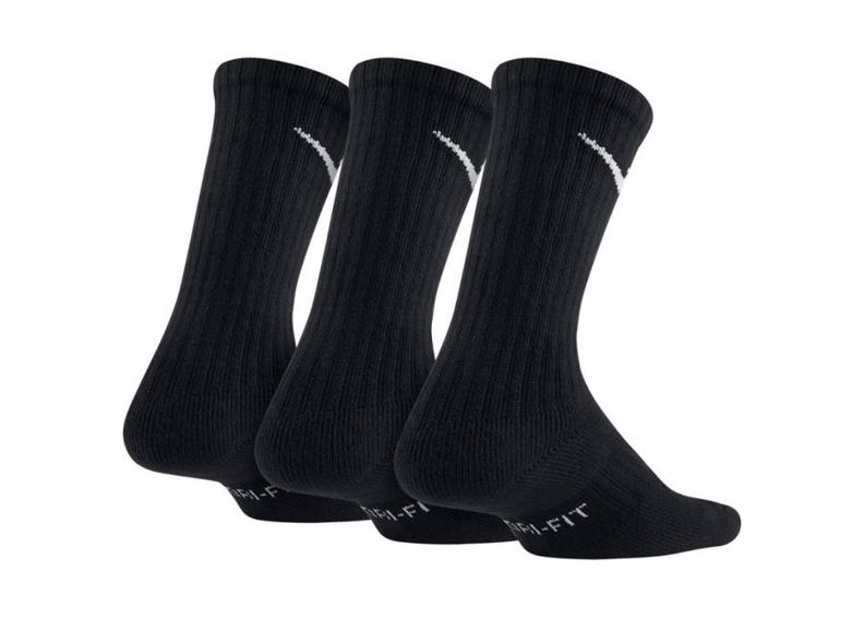 Laste spordisokkide komplekt Nike Performance Cushioned Crew 3-pakk JR SX6842-010 suurendatud