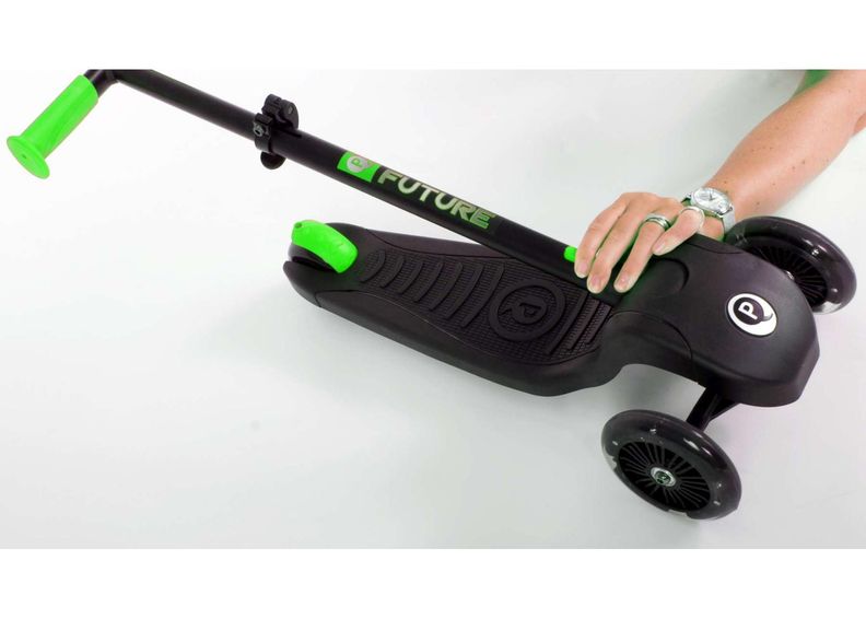 Laste tõukeratas Led tuledega QPlay Volare suurendatud