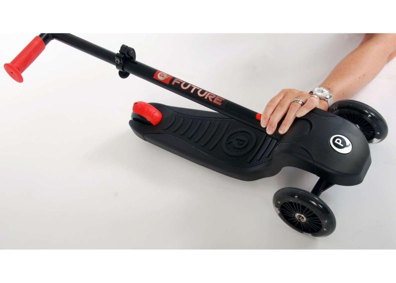 Laste tõukeratas Led tuledega QPlay Volare suurendatud