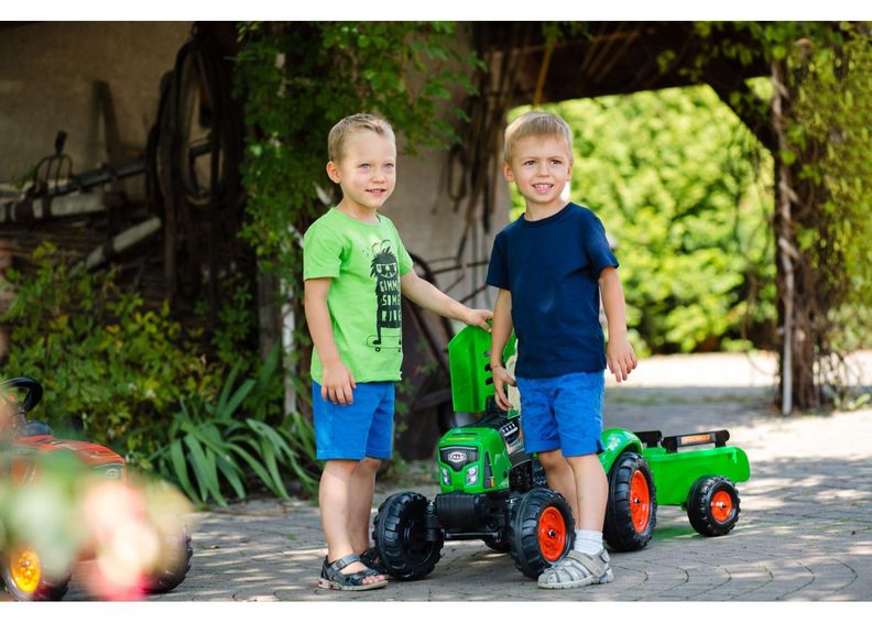 Laste traktor Supercharger suurendatud