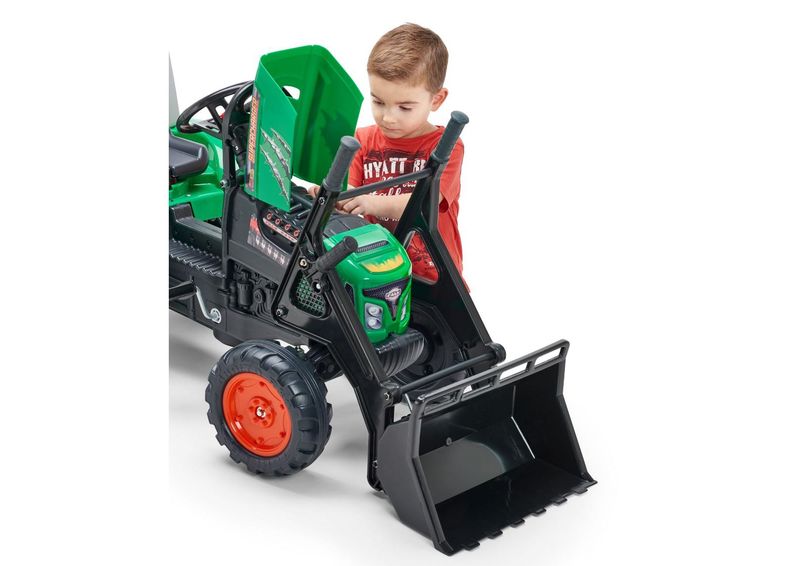 Laste traktor Supercharger suurendatud