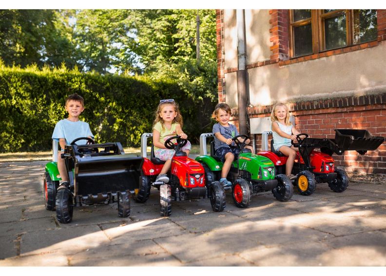 Laste traktor Supercharger suurendatud