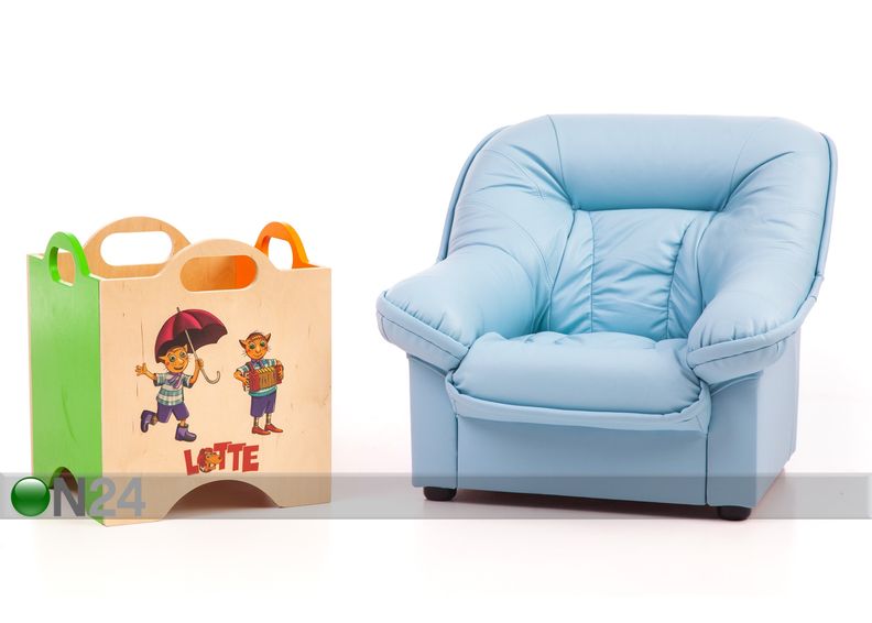 Laste tugitool Mini Spencer + mänguasjakast Lotte suurendatud