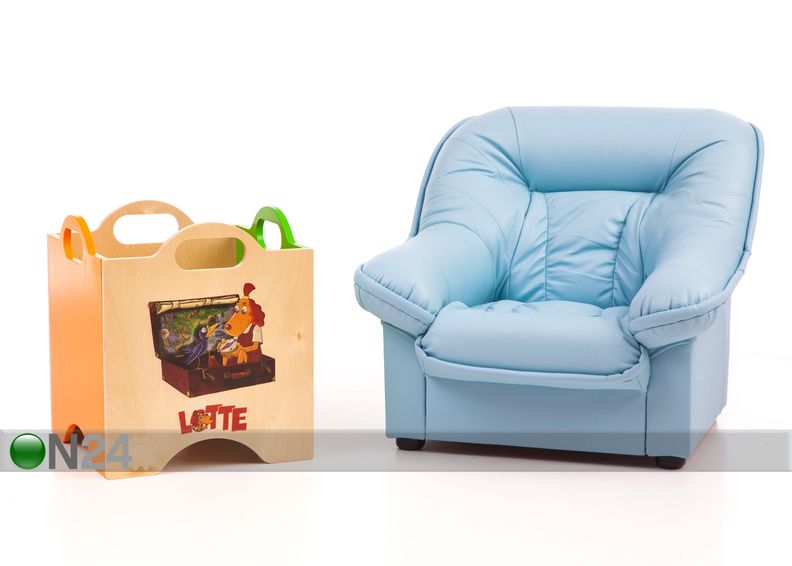 Laste tugitool Mini Spencer + mänguasjakast Lotte suurendatud