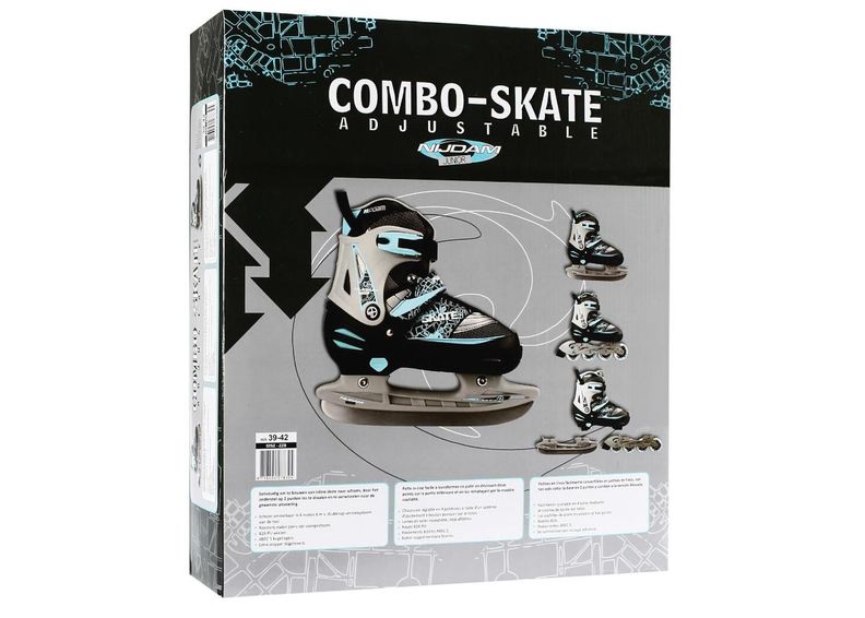 Laste Uisud/rulluisud komplekt Semi-Softboot Nijdam suurendatud