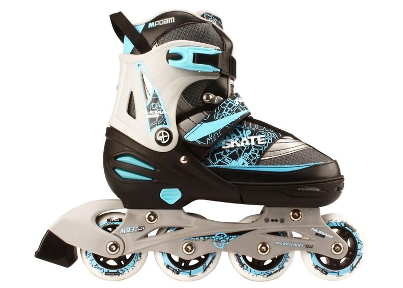 Laste Uisud/rulluisud komplekt Semi-Softboot Nijdam suurendatud