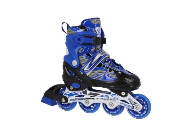 Laste uisud/rulluisud Nils Extreme 2w1 Blue 35-38 NH18366 A suurendatud
