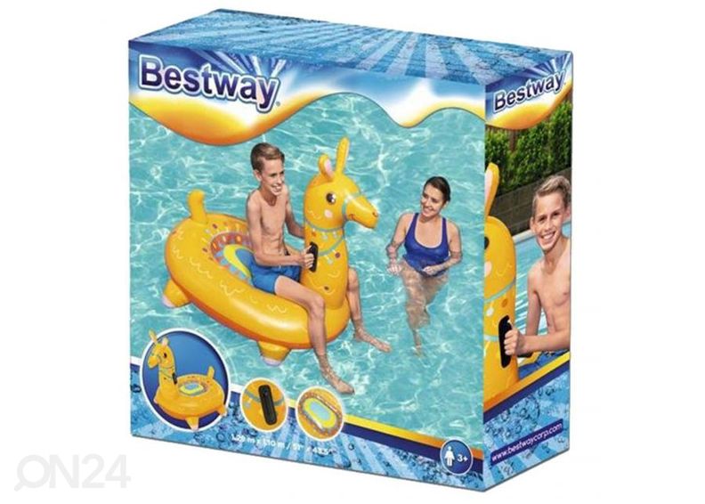 Laste ujumismadrats Laama Bestway suurendatud