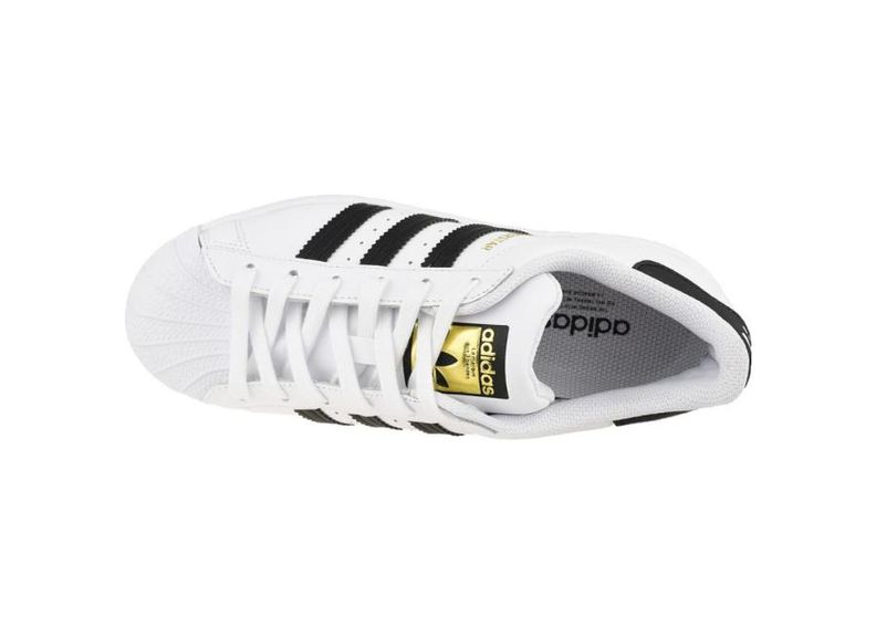 Laste vabaajajalatsid Adidas Superstar Jr FU7712 suurendatud