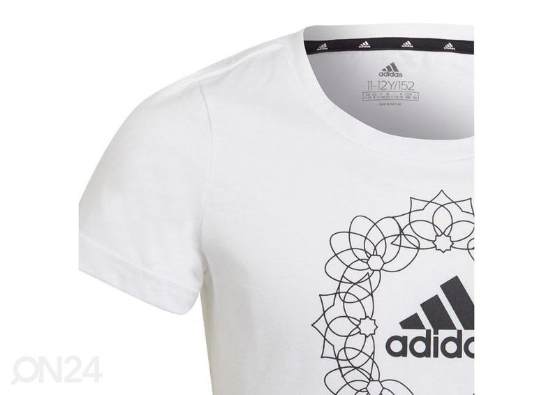 Laste vabaajasärk Adidas G GFX Tee 1 suurendatud