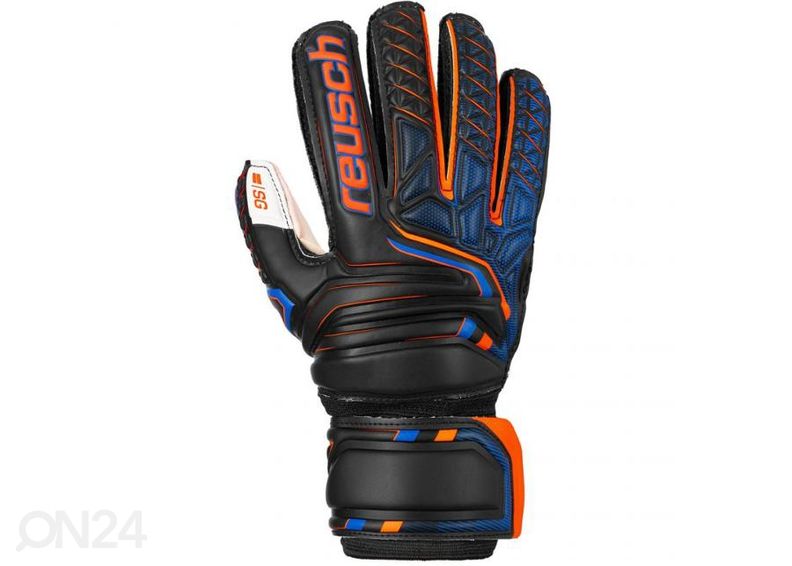 Laste väravavahikindad Reusch Attrakt SG Finger Support Jr 5072810 7783 suurendatud