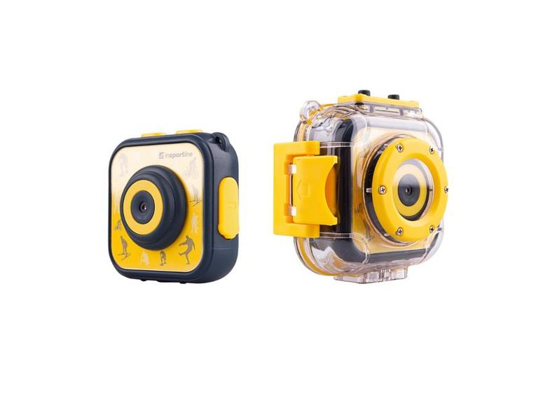 Laste videokaamera välikasutuseks inSPORTline KidCam suurendatud