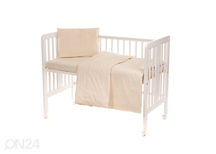 Laste voodipesukomplekt pitsiga 102x120 cm suurendatud