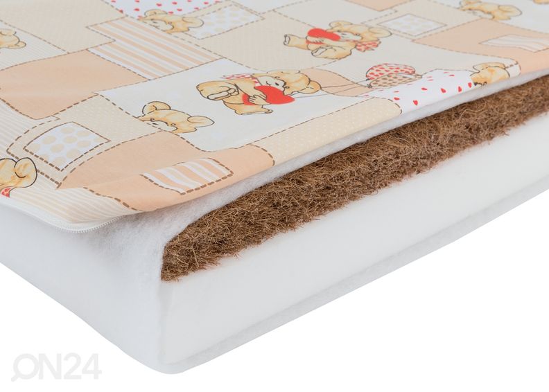 Lastemadrats pikendatav Pipi 75x100+42+42 cm kookosega suurendatud