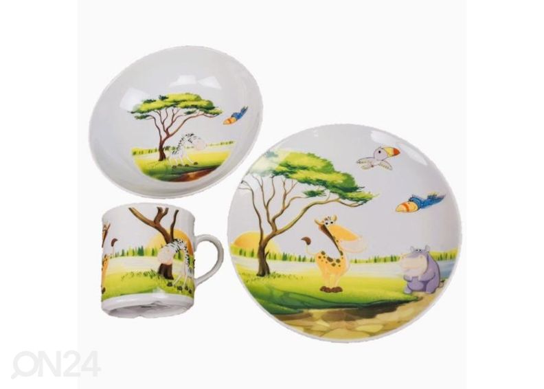Lastenõude komplekt Safari suurendatud