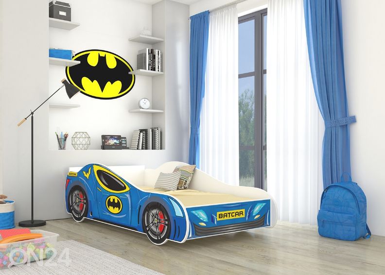 Lastevoodi auto 70x140 cm suurendatud