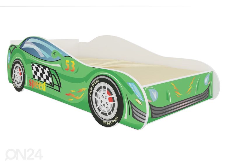 Lastevoodi auto 70x140 cm suurendatud