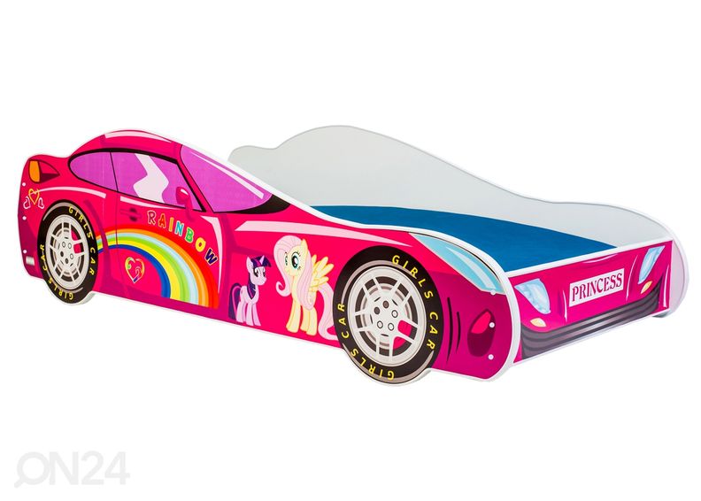 Lastevoodi auto 70x140 cm suurendatud