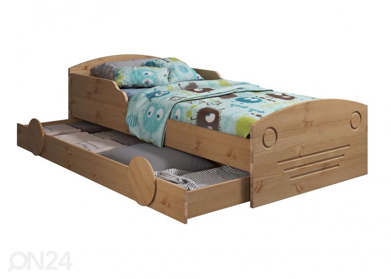 Lastevoodi Auto 90x200 cm suurendatud